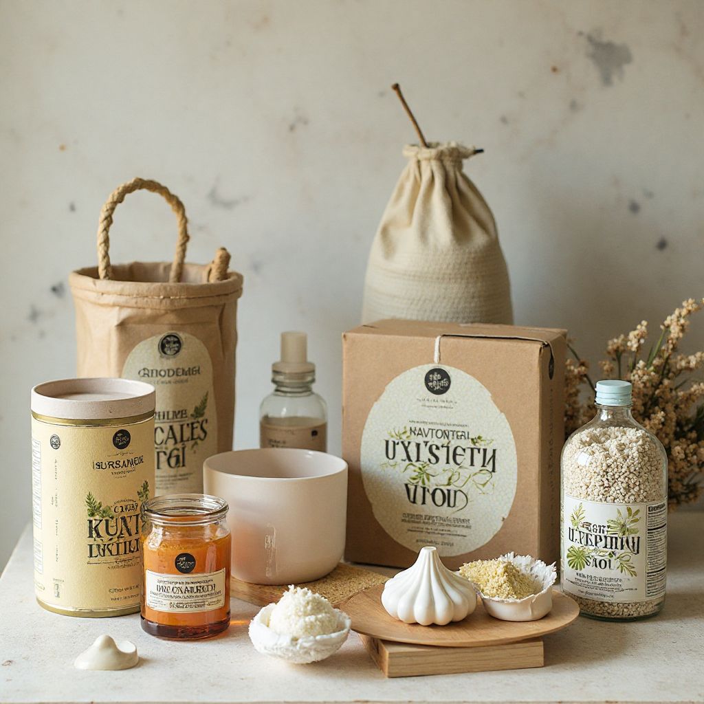 Eco-friendly product showcase