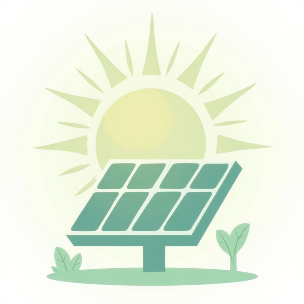 Solar energy icon